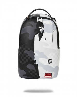 Σακιδια Sprayground Scarface ασπρα | 7234KNBFY