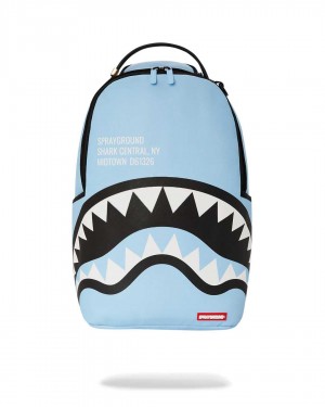 Σακιδια Sprayground Shark Central 2.0 Dlxsv μπλε | 5287NGODY