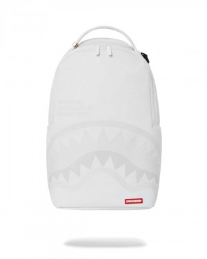 Σακιδια Sprayground Shark Central 2.0 Total ασπρα | 3869YNFVR