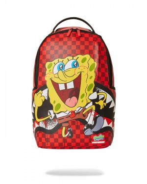 Σακιδια Sprayground Spongebob Bold Run κοκκινα | 5390RGAZF