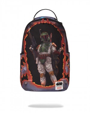 Σακιδια Sprayground Star Wars: Boba Fett Blow Out Dlxs μαυρα | 9270HKEGM