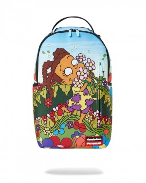 Σακιδια Sprayground Susie Flowers μπλε | 7563KUSZV