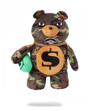 Σακιδια Sprayground Teddy Money Bear πρασινο | 1590KEPAI