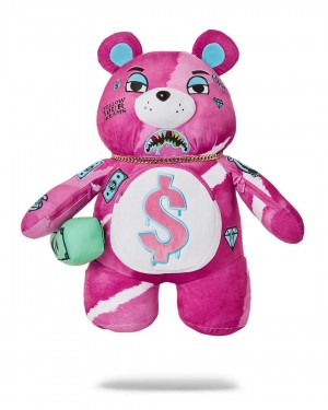 Σακιδια Sprayground Teddybear Pastel ροζ | 1502ULETN