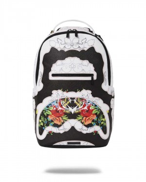 Σακιδια Sprayground The Floral Cut Dlx ασπρα | 4789SAONL