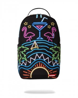 Σακιδια Sprayground The Neon Life Dlxsr μαυρα | 5417KVOAD