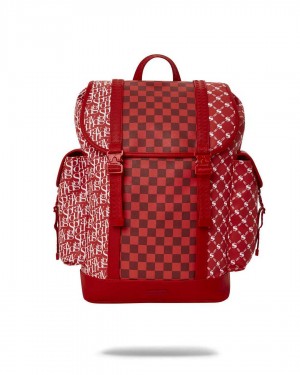 Σακιδια Sprayground Tri Split Monte Carlo κοκκινα | 4195SJKHF