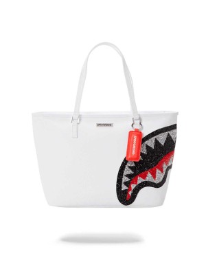 Τσαντεσ Sprayground Trinity 2.0 Shark Tote ασπρα | 1347WHMVK