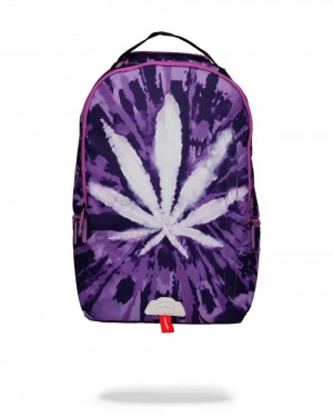 Σακιδια Sprayground Weed Tie Dye μωβ | 4568CPRKS