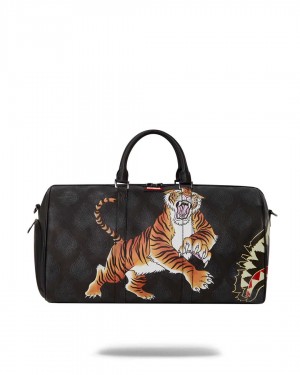 Τσαντεσ Sprayground Year Of The Tiger Duffle μαυρα | 0375HEPIC