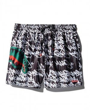 Μαγιό γυναικεια Sprayground 6th Avenue Swim μαυρα | 5293CKOTU