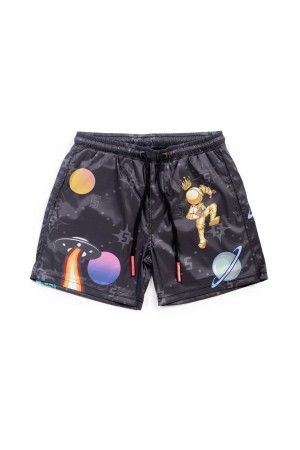 Μαγιό γυναικεια Sprayground Ufo Swim Trunks γκρι | 7981YZJTG