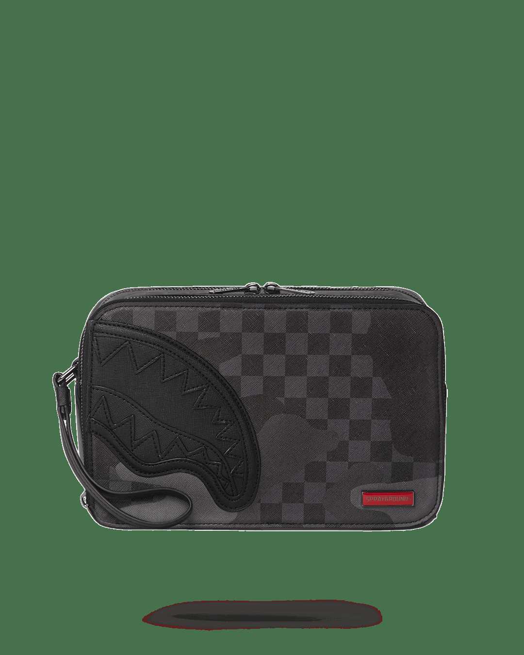 Pochette Sprayground Pochette 3am Never Sleep Toiletry μαυρα | 1678ZJQCK