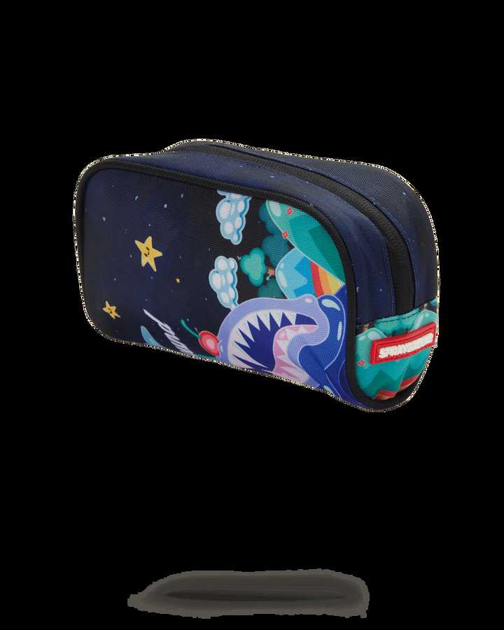 Pochette Sprayground Pochette Astro Bubble Pouch μαυρα | 8471VKWFQ