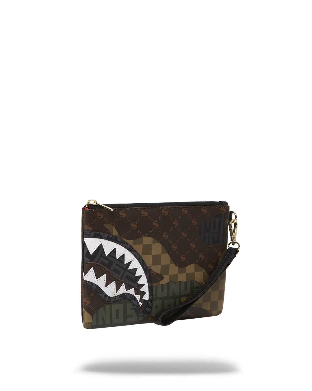 Pochette Sprayground Pochette Branded Pouchette καμουφλάζ καφε | 3641HXNQA