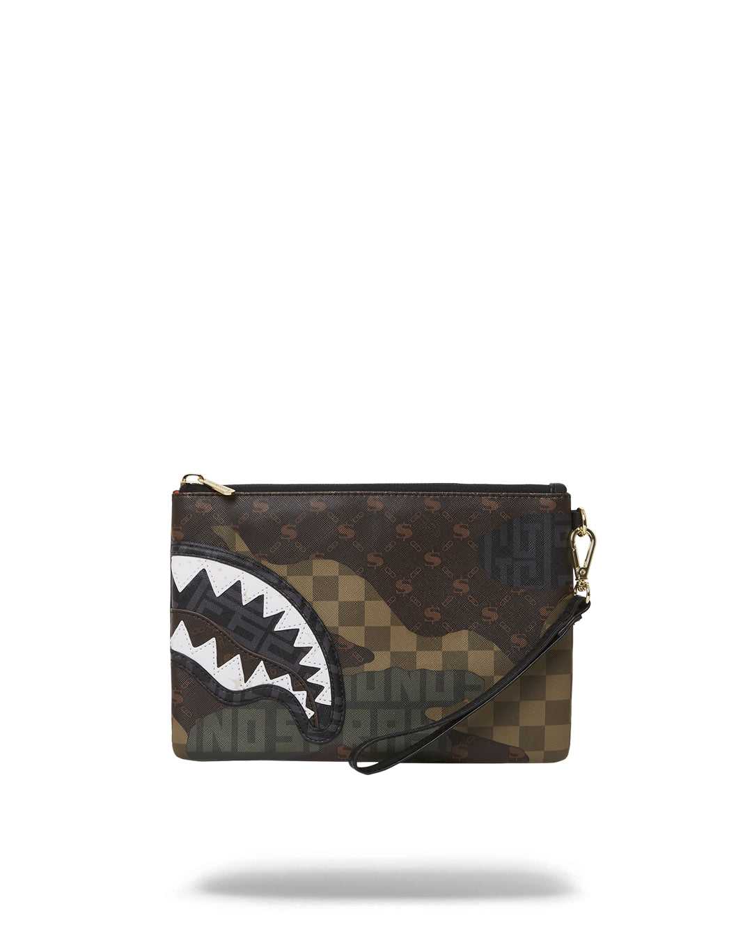 Pochette Sprayground Pochette Branded Pouchette καμουφλάζ καφε | 3641HXNQA