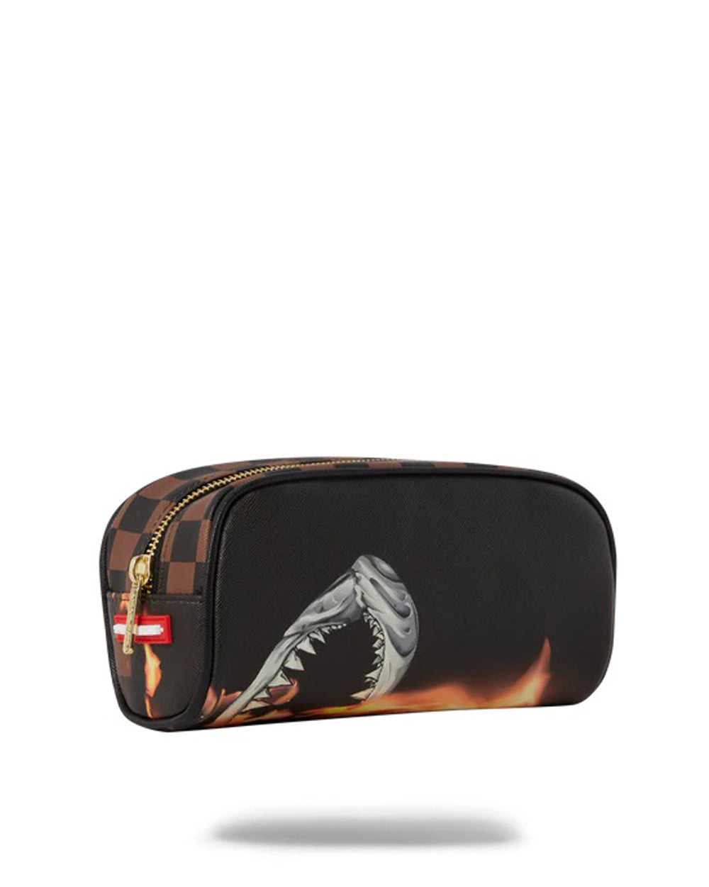 Pochette Sprayground Pochette Burnt Sharks In Paris Pouch καφε | 4897BAVUD