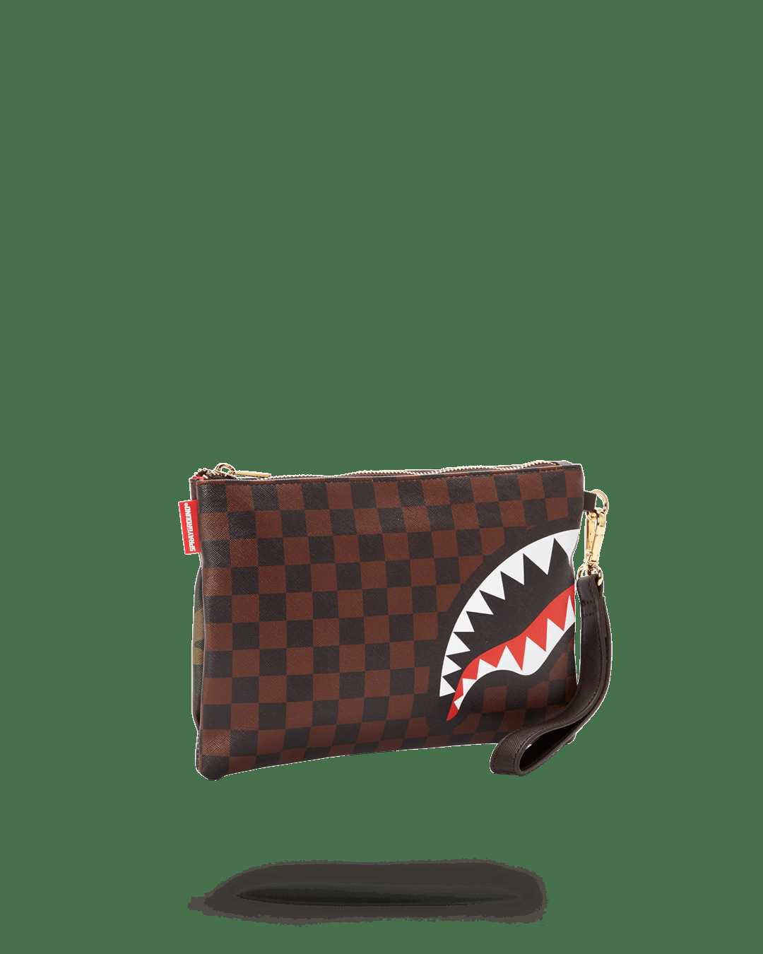 Pochette Sprayground Pochette Checks & Pochette καμουφλάζ καφε | 8307PDBIT