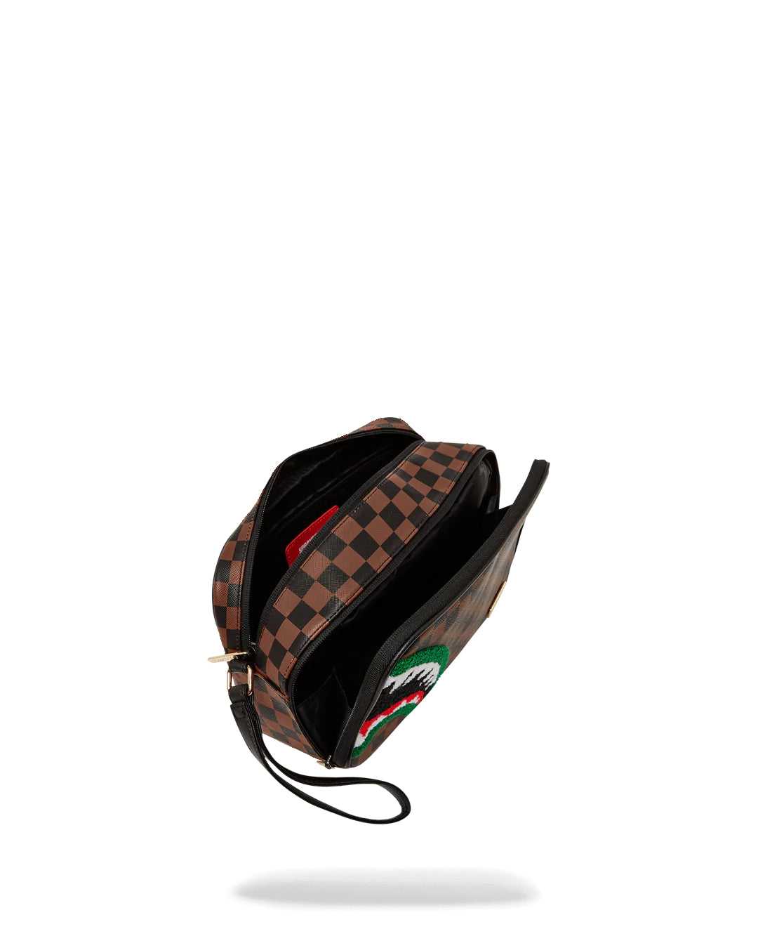 Pochette Sprayground Pochette Chenille Sip Toiletry - Brick σκούρο κοκκινα καφε | 8601OBXJU