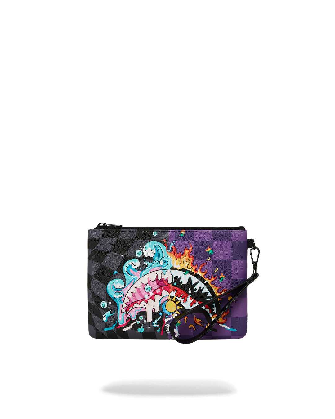 Pochette Sprayground Pochette Crazy Eyes Pouchette μωβ | 3689HFZOV