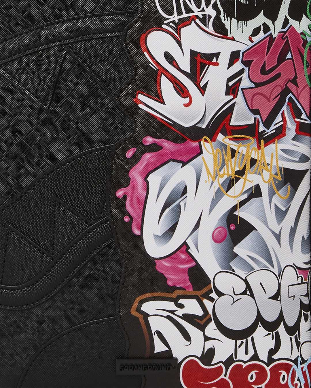 Pochette Sprayground Pochette Half Graff 2 Sneaker Holder μαυρα | 3451UXAHV