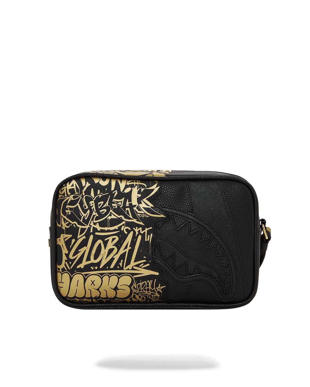 Pochette Sprayground Pochette Half Graff Toiletry Brick χρυσο χρωμα σκούρο κοκκινα μαυρα | 5127ZLEUK