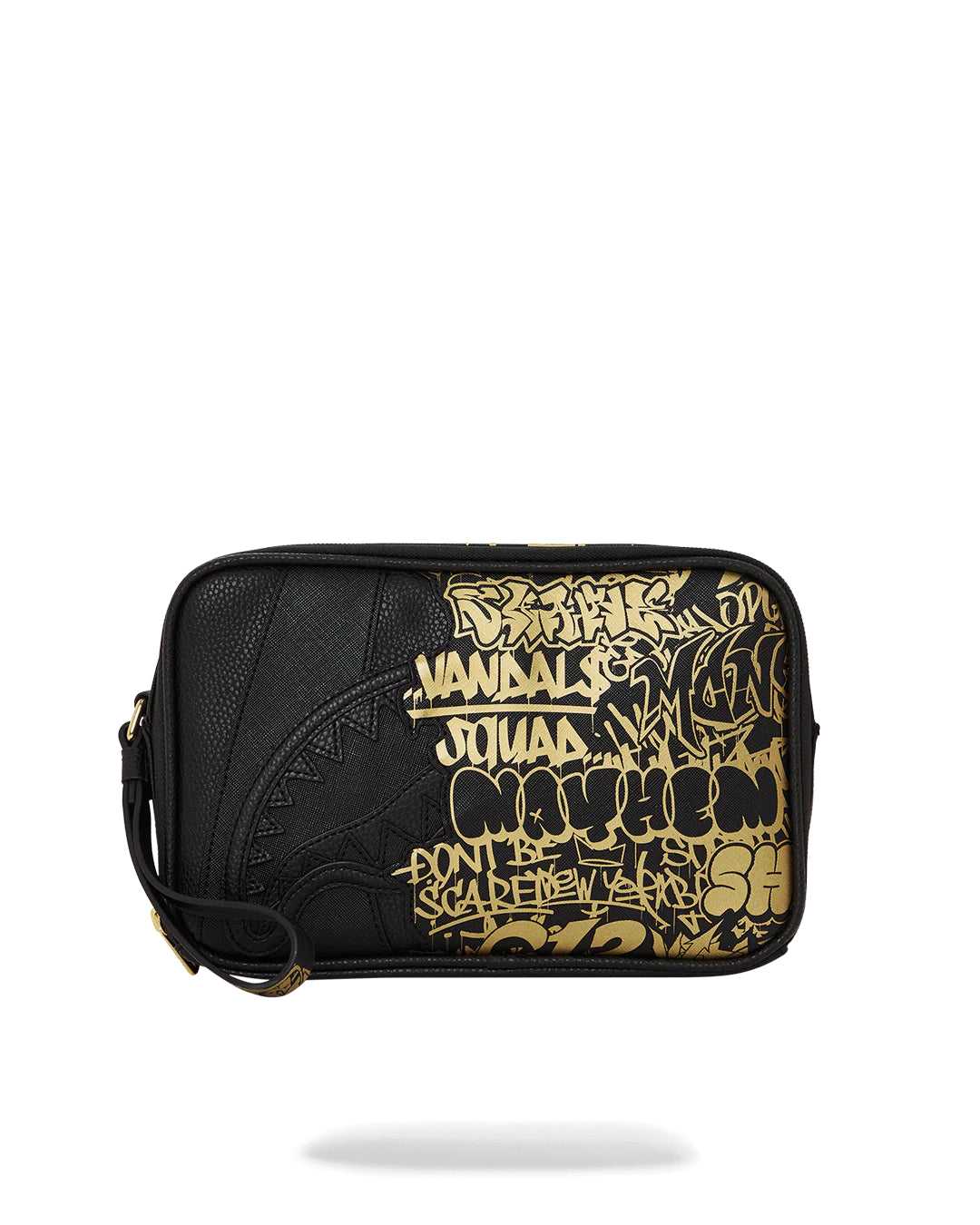 Pochette Sprayground Pochette Half Graff Toiletry Brick χρυσο χρωμα σκούρο κοκκινα μαυρα | 5127ZLEUK