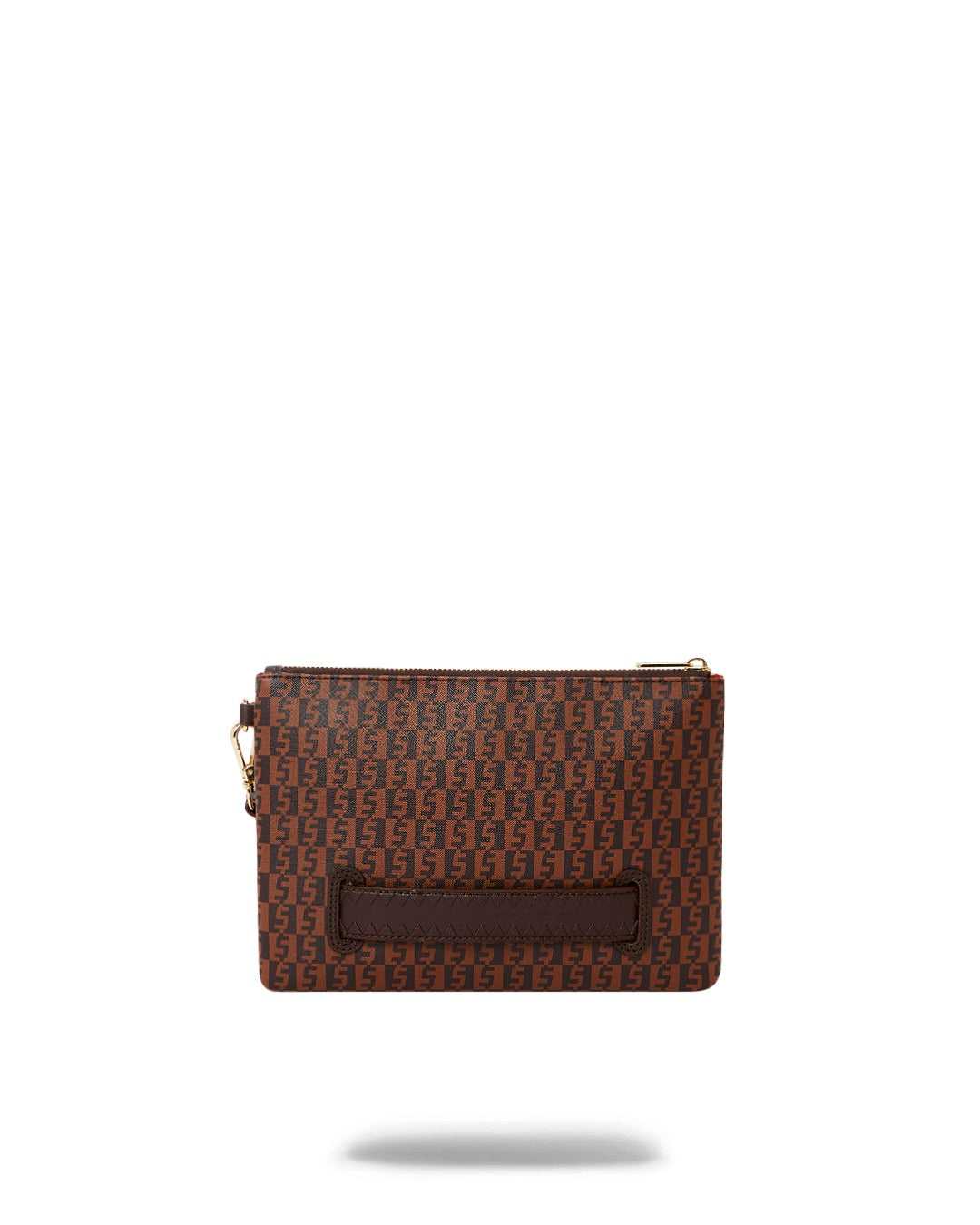 Pochette Sprayground Pochette Money Checkered Pouchette καφε | 4621RVHIM