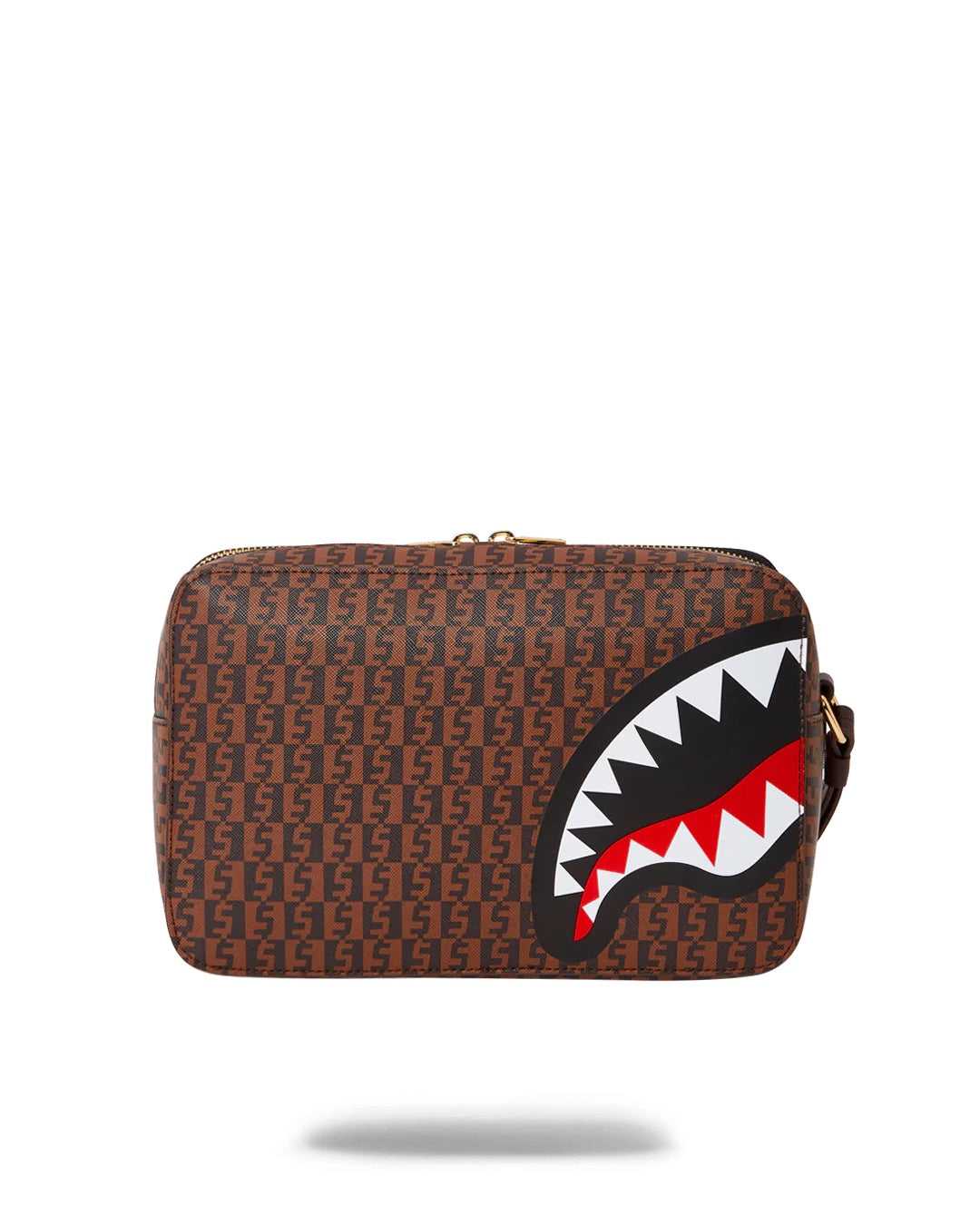 Pochette Sprayground Pochette Og - Money Checkered Toiletry καφε | 3187AHZSB