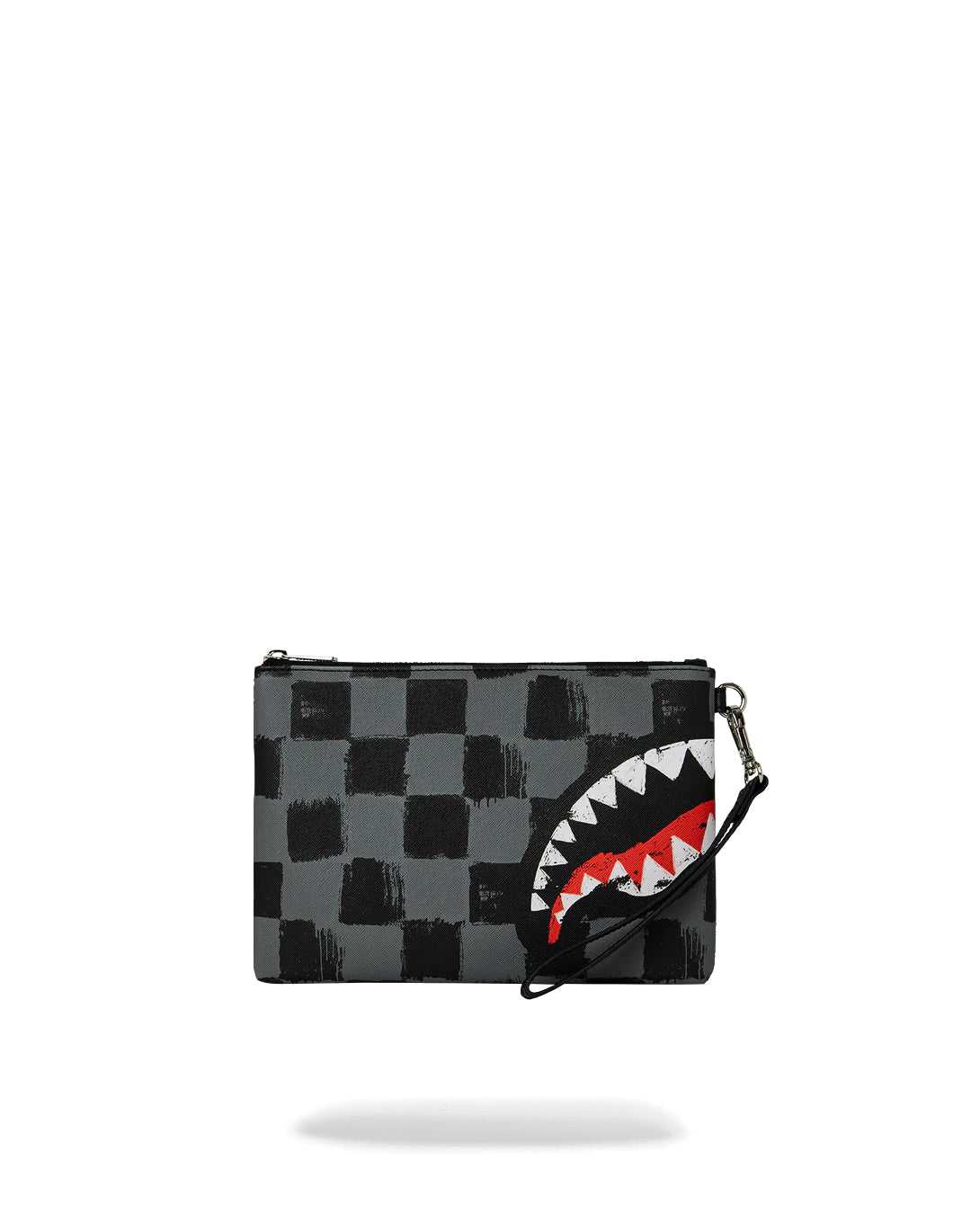 Pochette Sprayground Pochette Sharks In Paris Gray Paint Pouchette γκρι | 4732ADETN