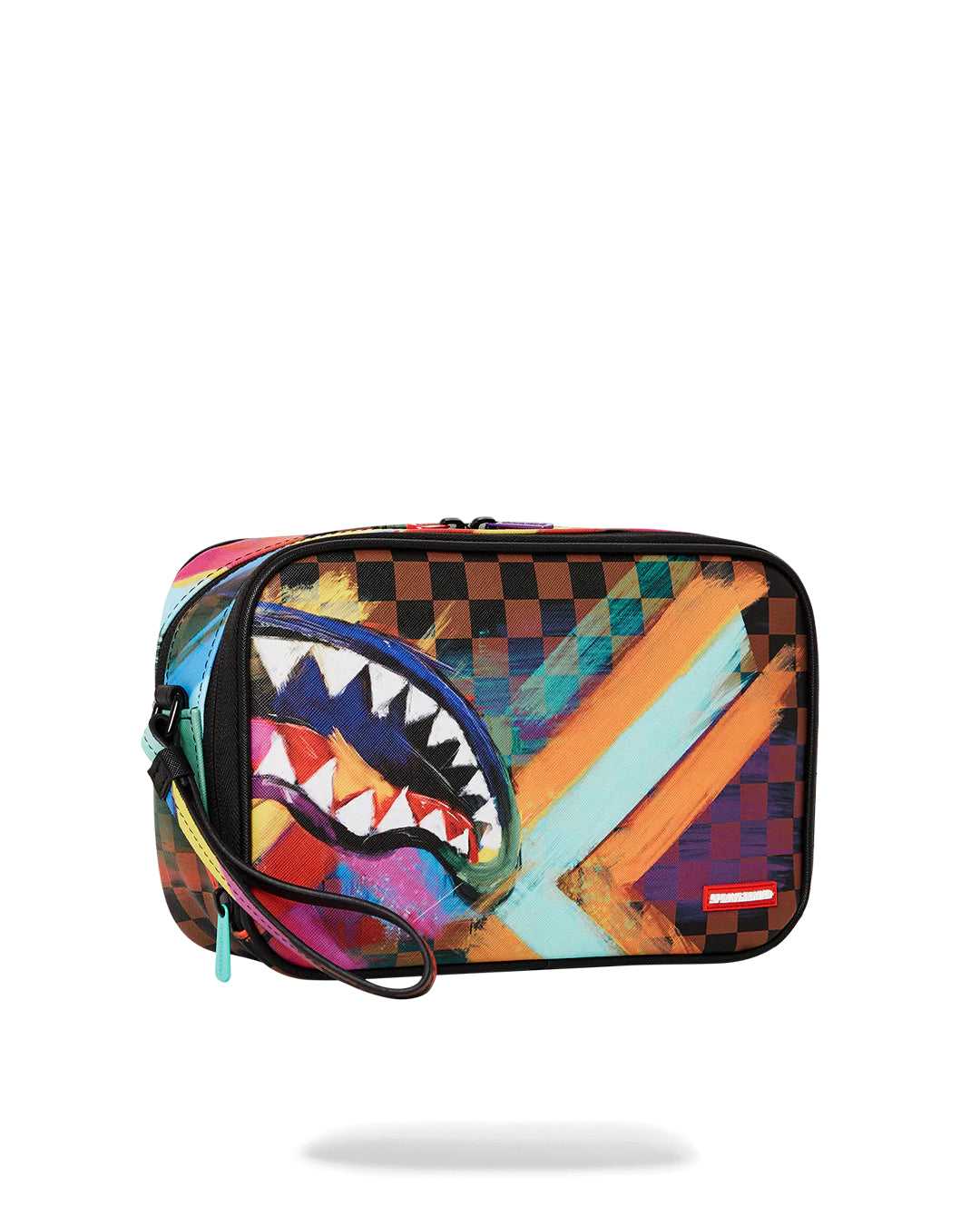 Pochette Sprayground Pochette Sharks In Paint Toiletry Brick σκούρο κοκκινα | 1459MCGVH