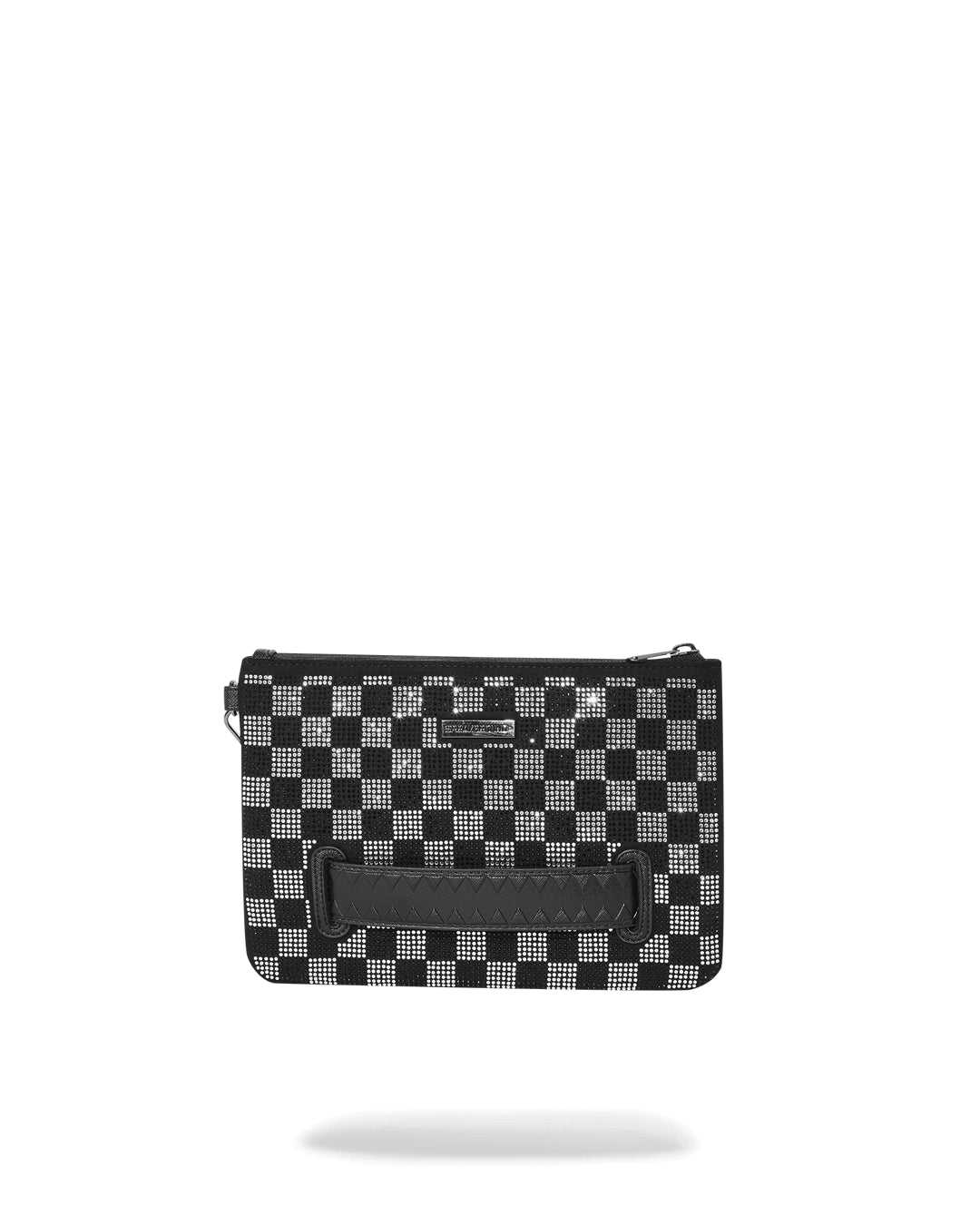 Pochette Sprayground Pochette Trinity Checkered Pouchette μαυρα | 5781KHAJM