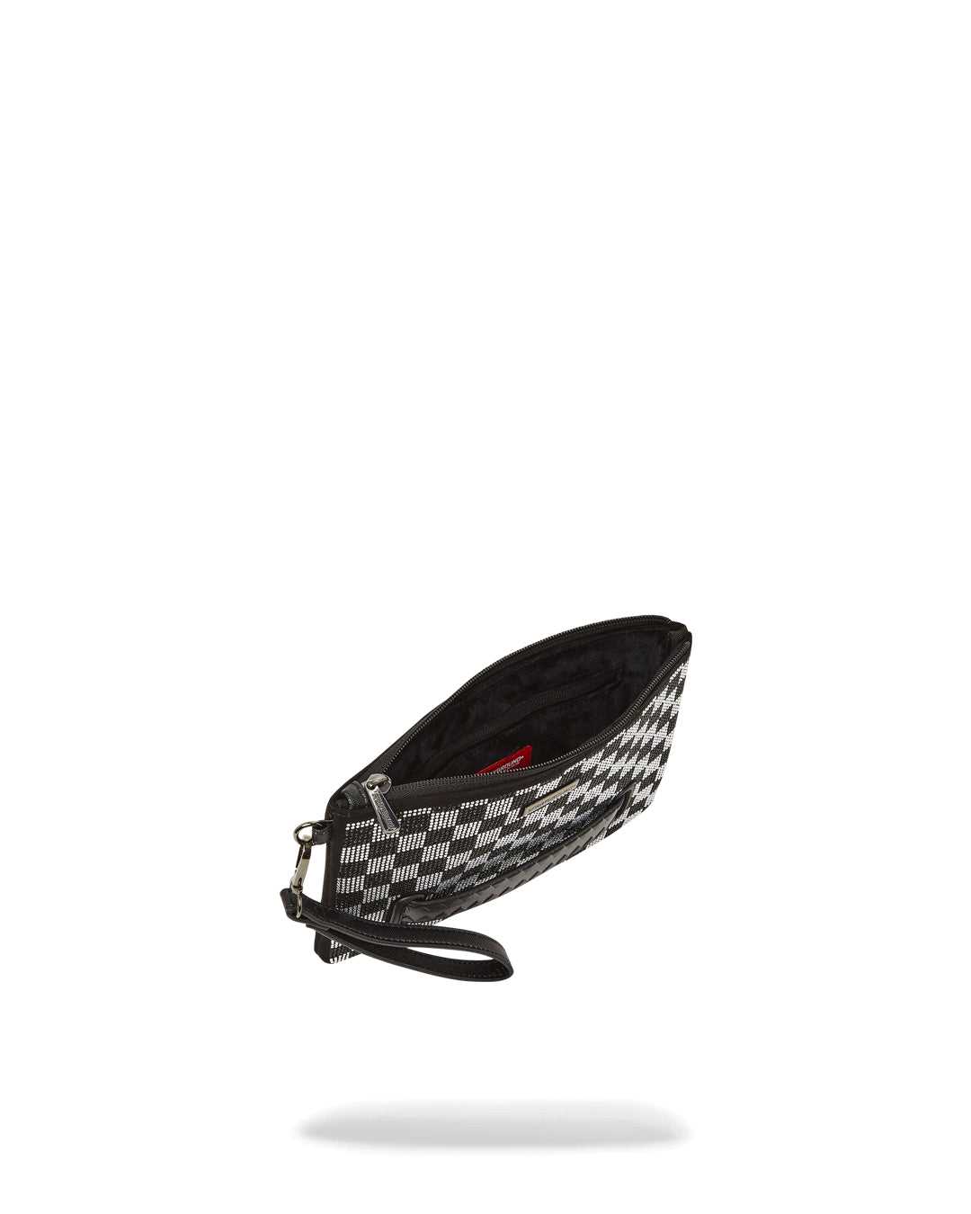 Pochette Sprayground Pochette Trinity Checkered Pouchette μαυρα | 5781KHAJM