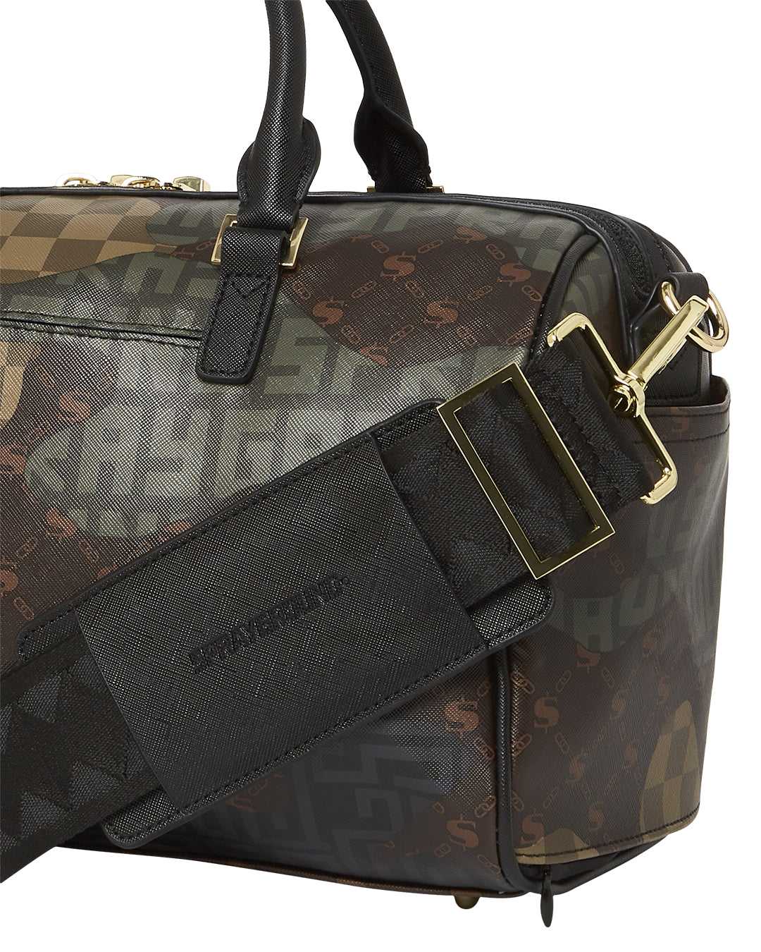 Small Bags Sprayground Branded Mini Duffle καμουφλάζ καφε | 5061SDKUW