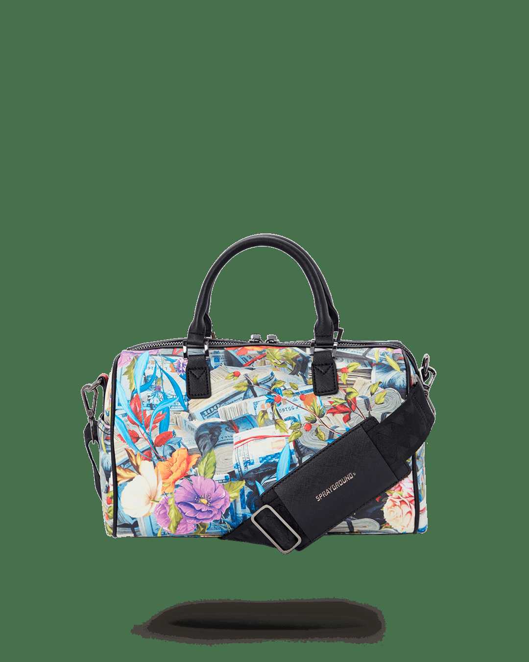 Small Bags Sprayground Concrete Jungle Mini Duffle πρασινο μπλε | 7980FPMDC