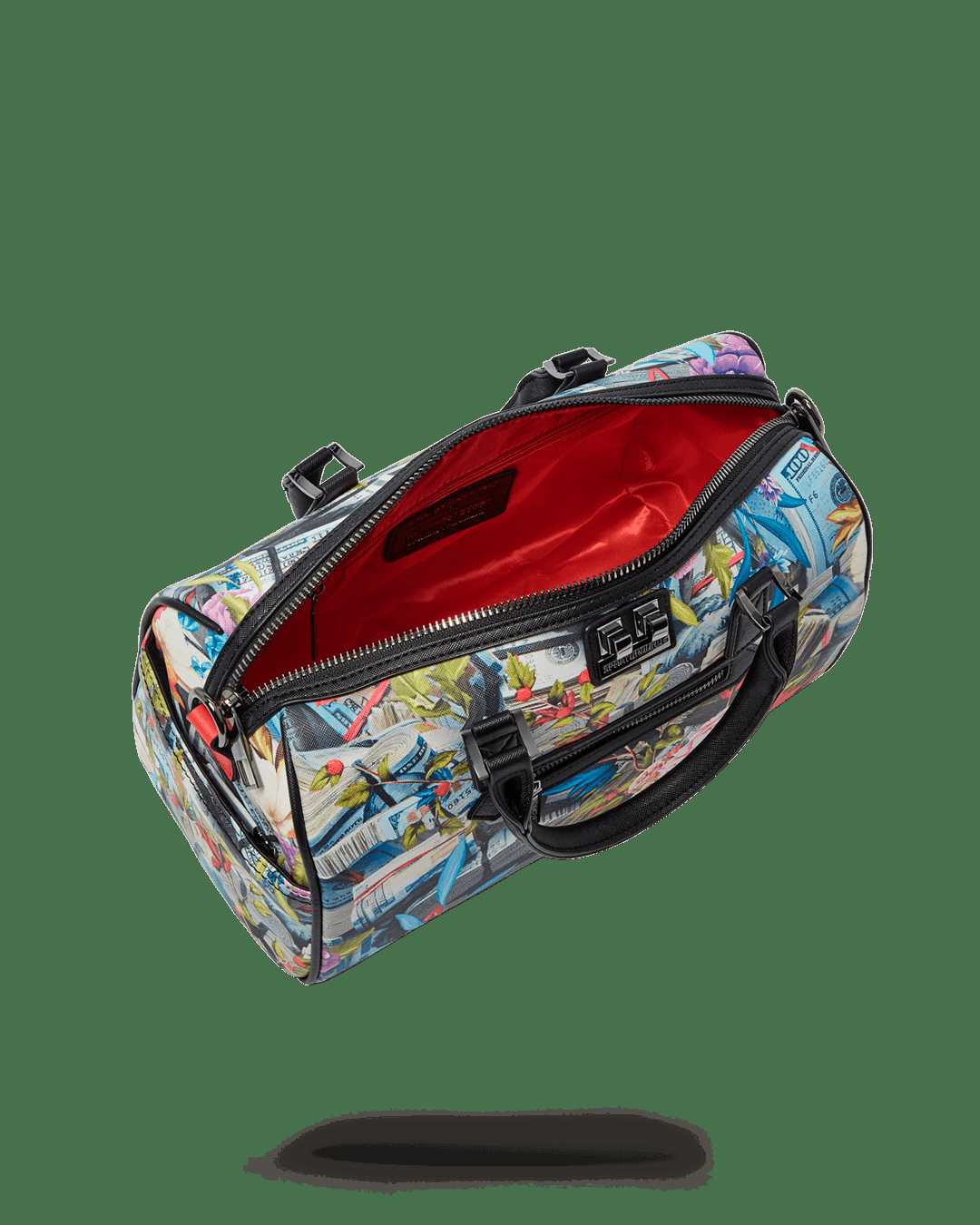 Small Bags Sprayground Concrete Jungle Mini Duffle πρασινο μπλε | 7980FPMDC