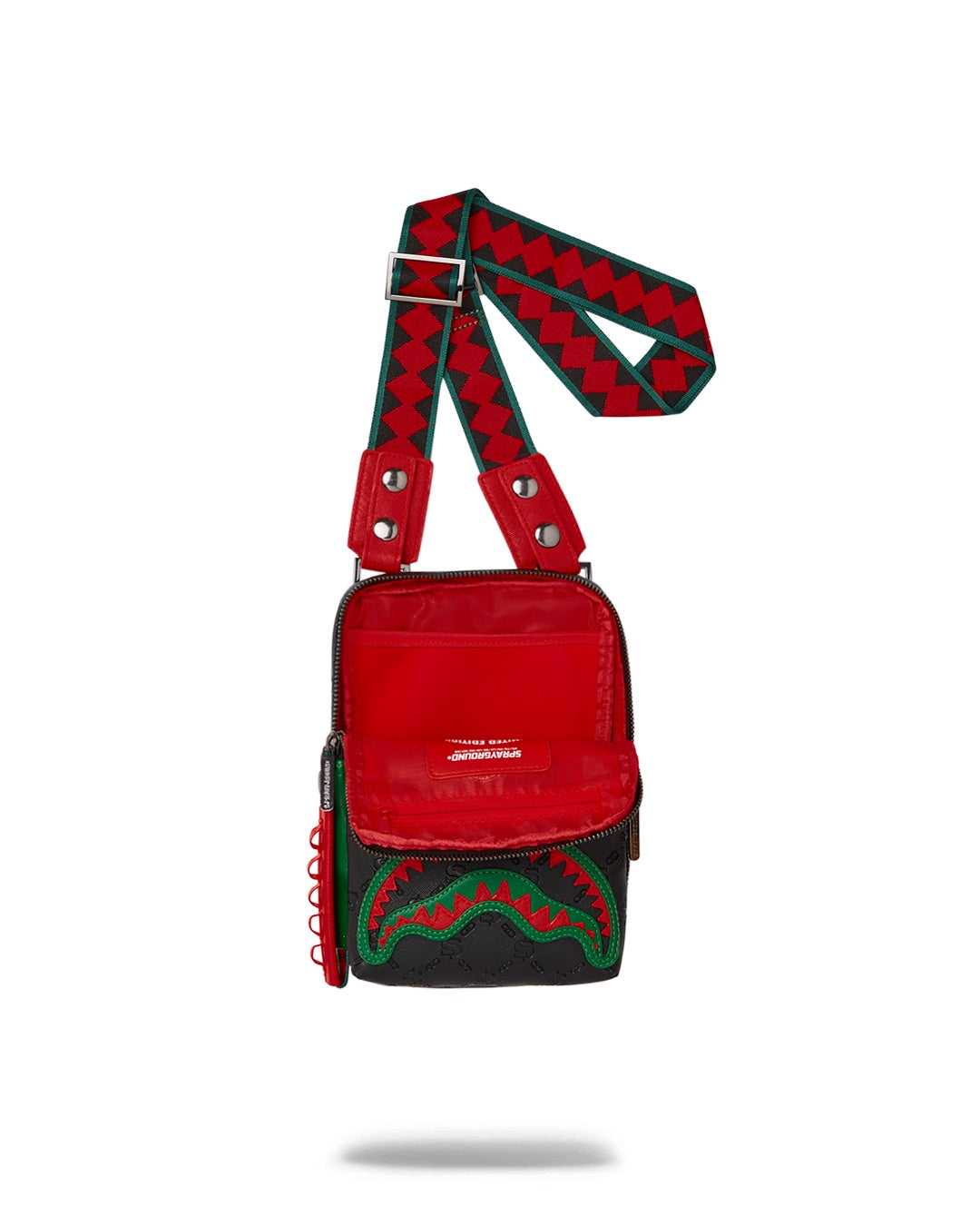 Small Bags Sprayground Deniro Sling πρασινο | 4236ZSWUF