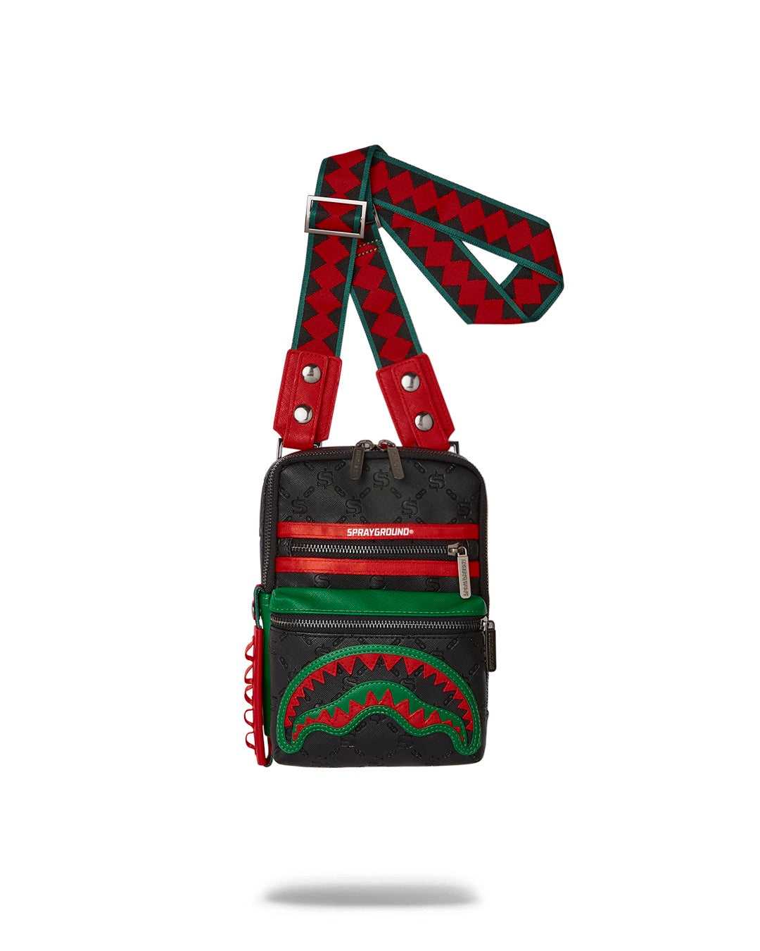 Small Bags Sprayground Deniro Sling πρασινο | 4236ZSWUF