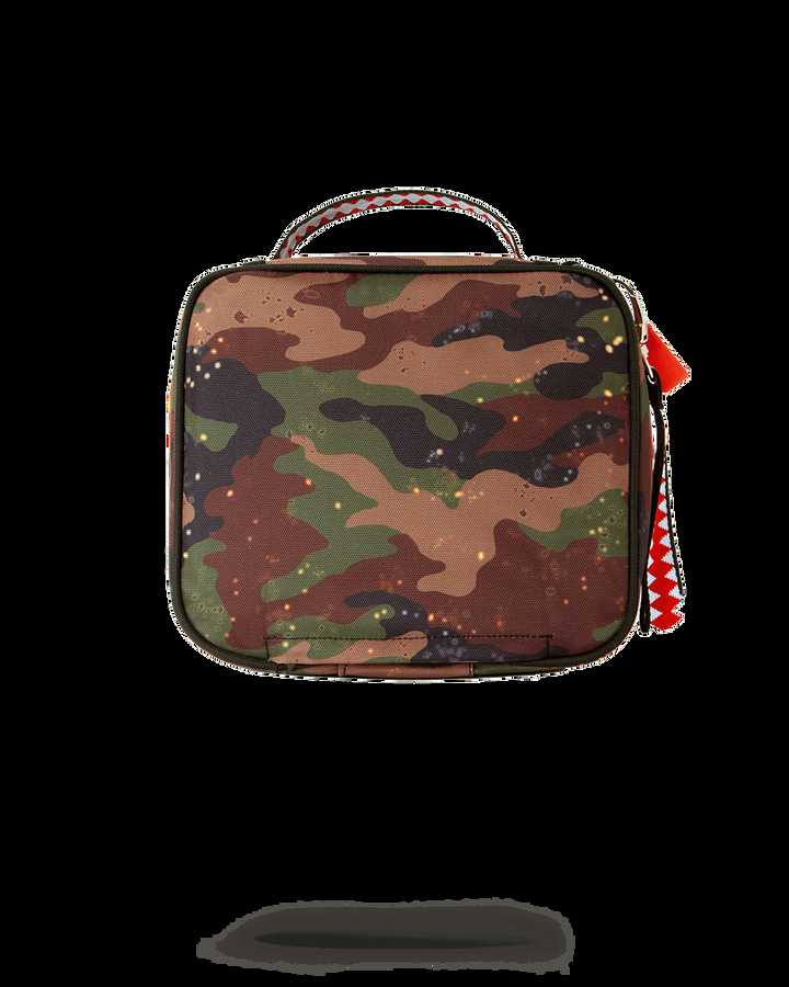 Small Bags Sprayground Fire Shark Snack Pack πρασινο | 9628AGDIX