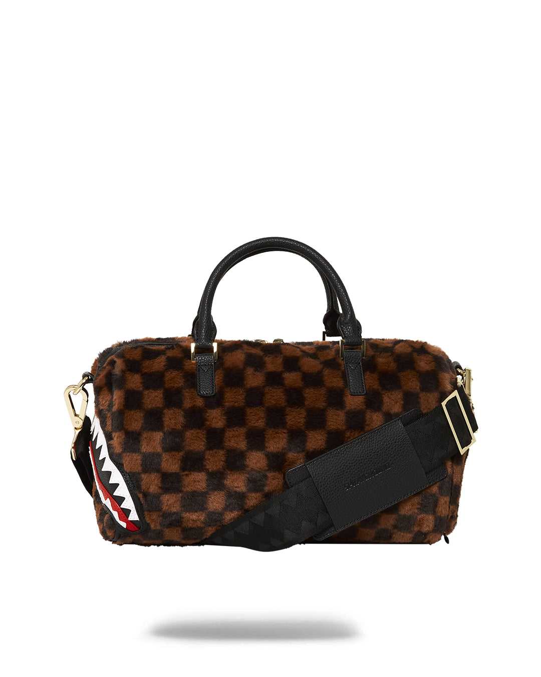 Small Bags Sprayground Fur Sharks In Paris Mini Duffle καφε | 0196JINBA