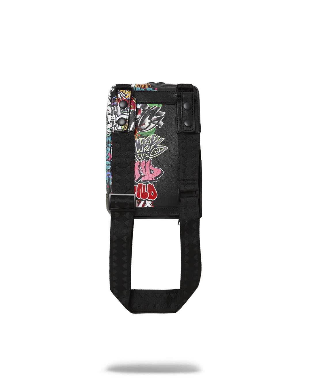 Small Bags Sprayground Half Graff Sling μαυρα | 0681XEMCZ