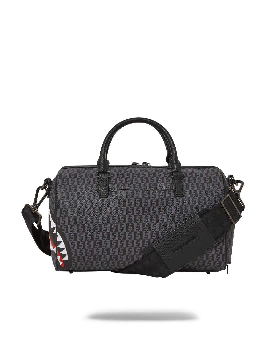 Small Bags Sprayground Money Check Mini Duffle γκρι | 0487GHQSW