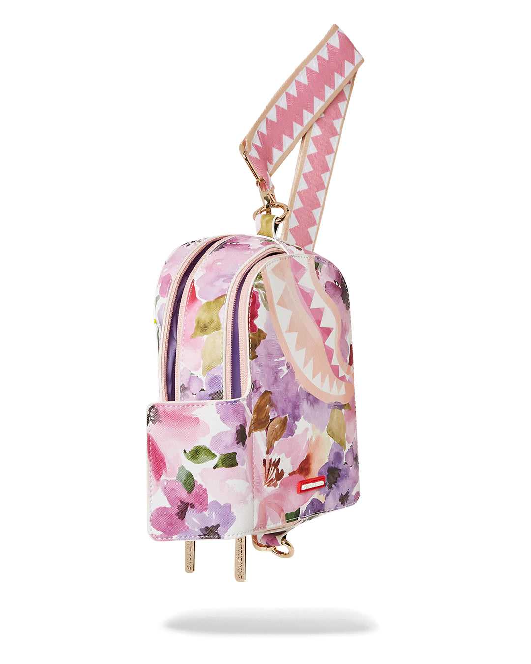 Small Bags Sprayground Painted Floral Sling ροζ | 9327MRNCP