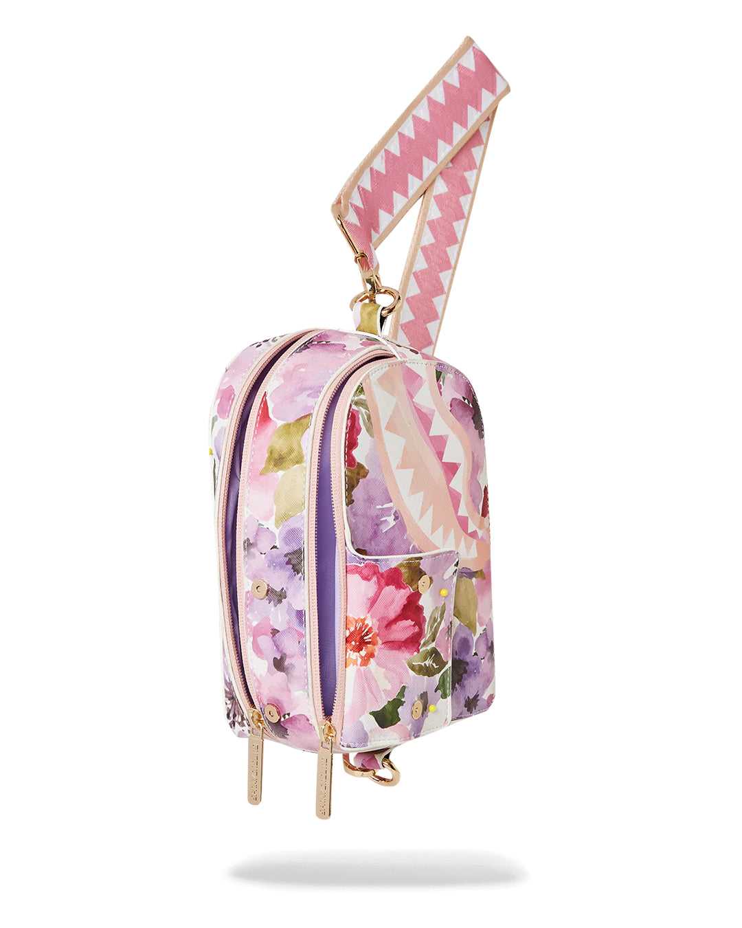 Small Bags Sprayground Painted Floral Sling ροζ | 9327MRNCP