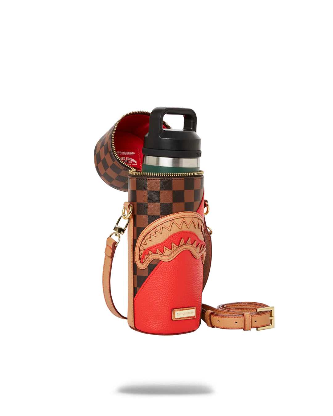 Small Bags Sprayground Raceway Wattle-bottle καφε | 0978XJGSP