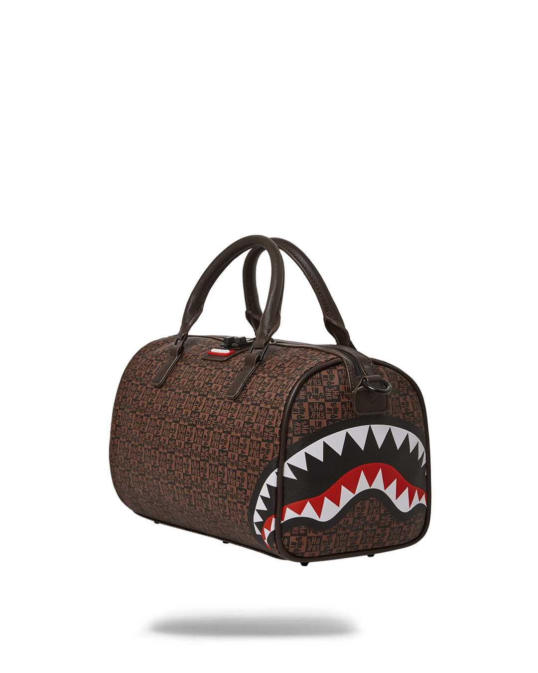 Small Bags Sprayground Sharks In Paris Check Mini Duffle καφε | 2704ZGIUS