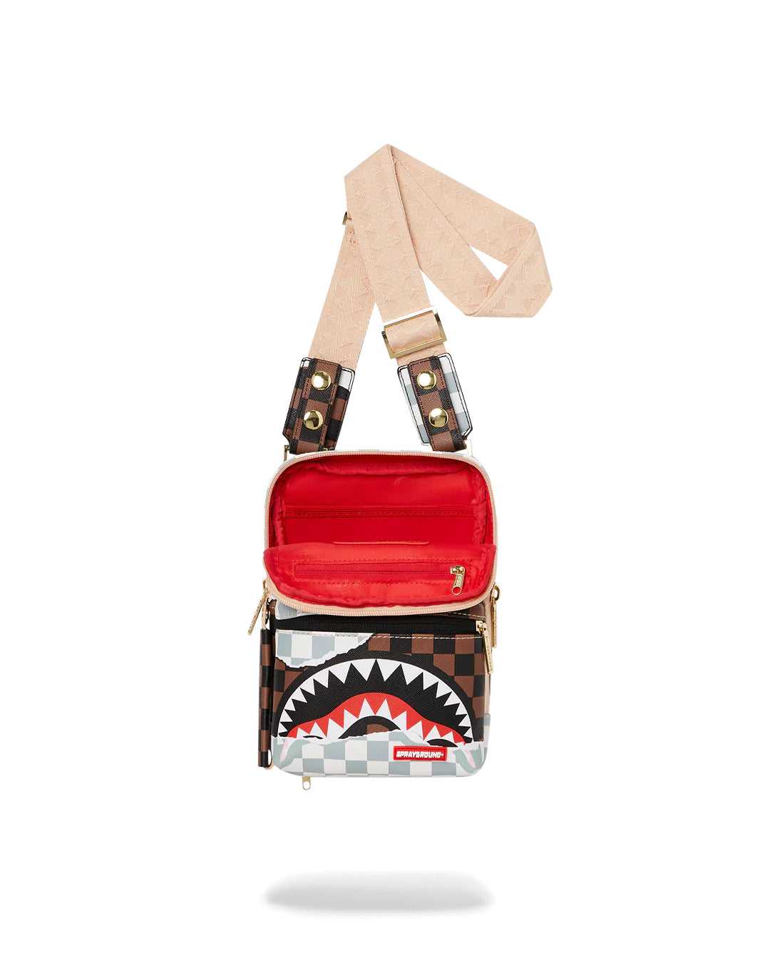 Small Bags Sprayground Tearaway Sling ροζ | 2607PUWHN