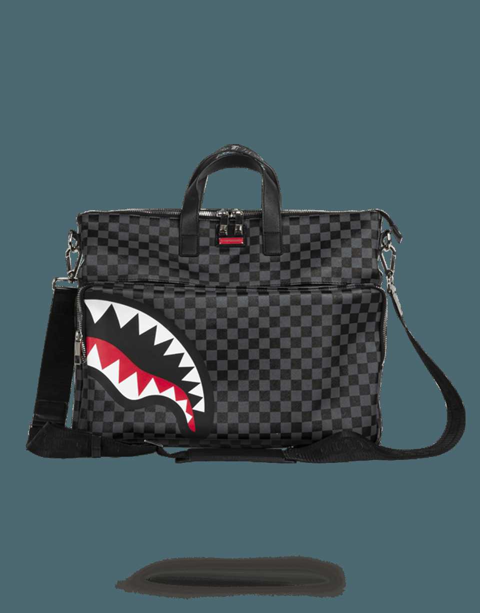 Small Bags Sprayground Travelcase Shark In Paris μαυρα | 6470TDAWX