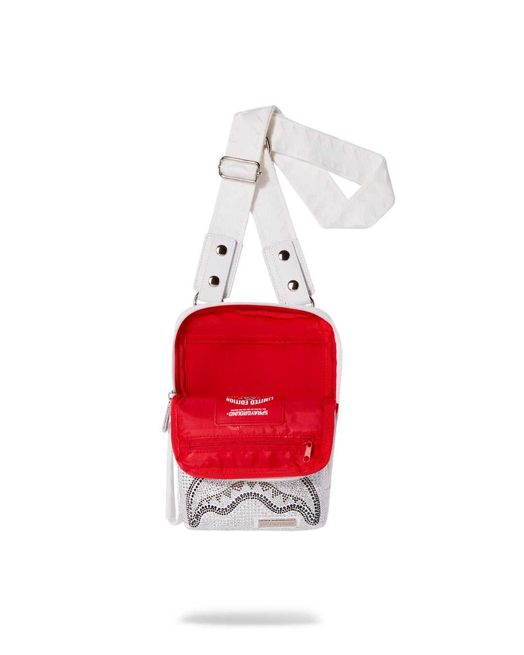 Small Bags Sprayground Trinity Sling ασπρα | 5830HXLVN