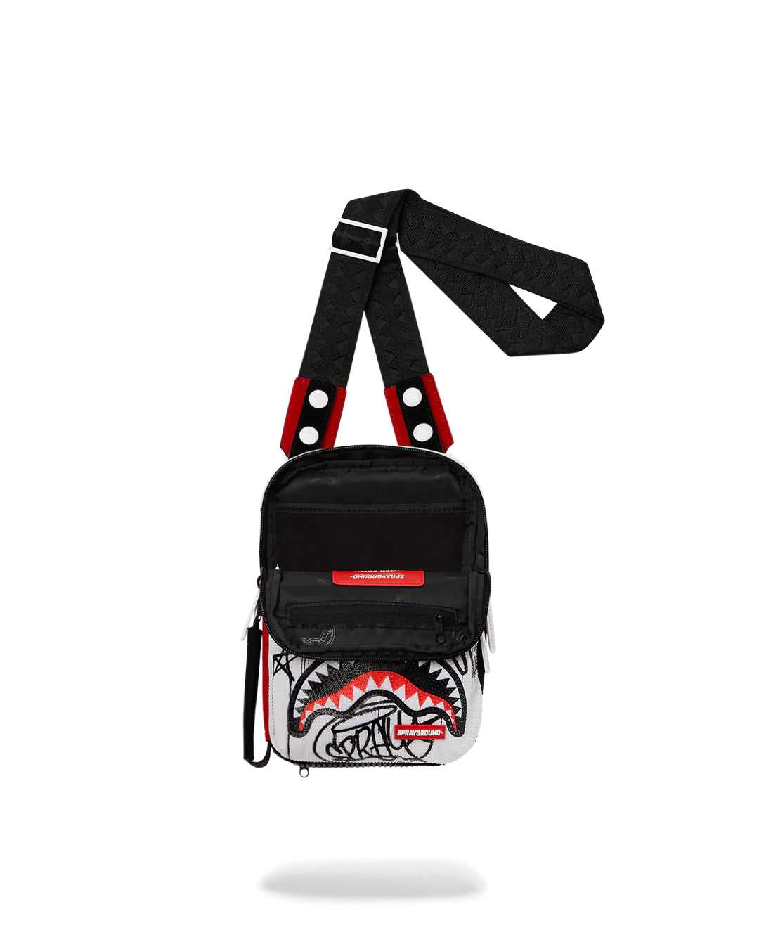 Small Bags Sprayground Vandal Trinity Sling κοκκινα | 7936MRHYZ